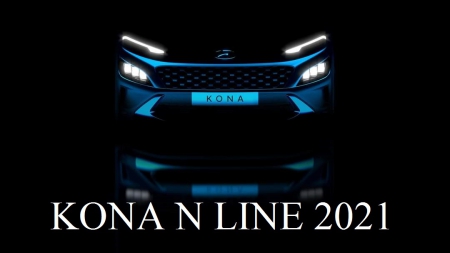 Hyundai Kona 2021 lộ thiết kế bản FL , có thêm bản hiệu suất cao N LINE 
